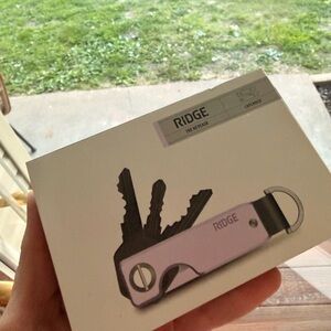 Ridge Lavender Key Organizer with Ring